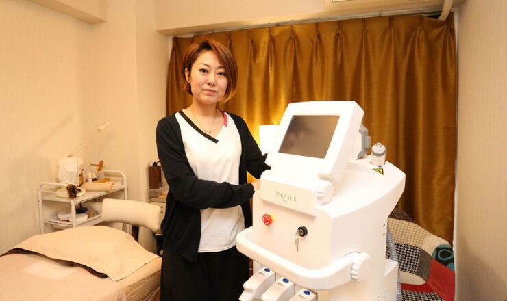 業務用脱毛機導入事例：神奈川県・木下様 - エステ用機器の富士美容機 
