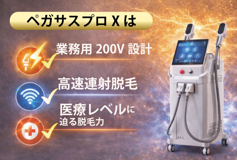 ペガサスプロXの特徴